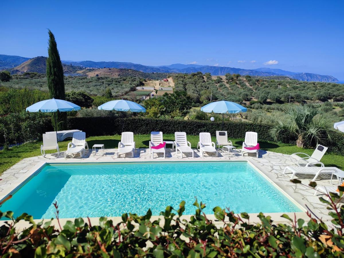 Villa Casa Del Poggio Barone - Limone à Rodi Extérieur photo