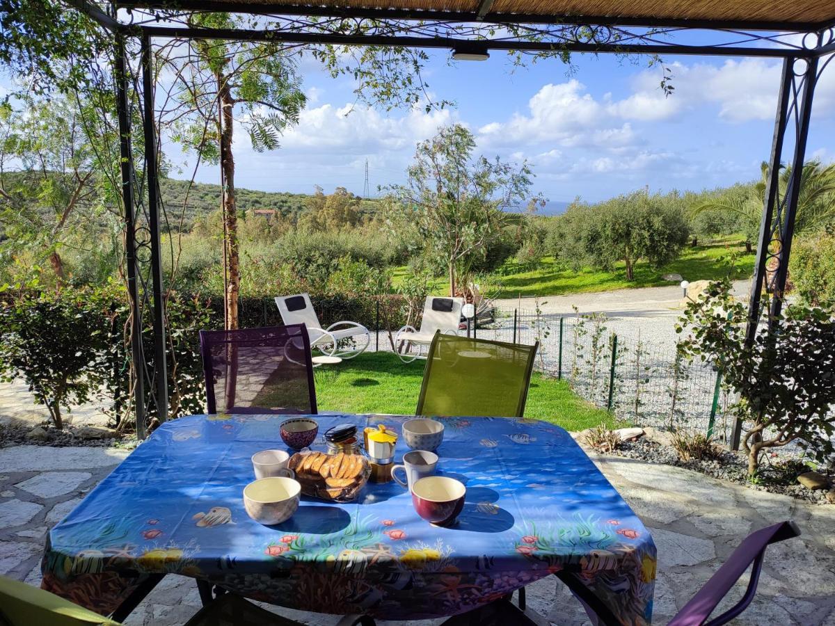 Villa Casa Del Poggio Barone - Limone à Rodi Extérieur photo
