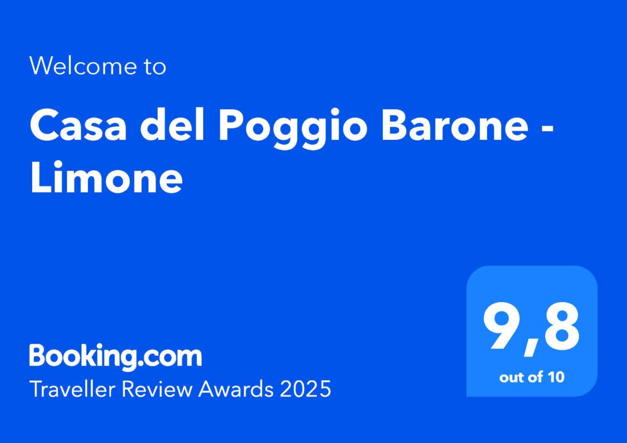 Villa Casa Del Poggio Barone - Limone à Rodi Extérieur photo